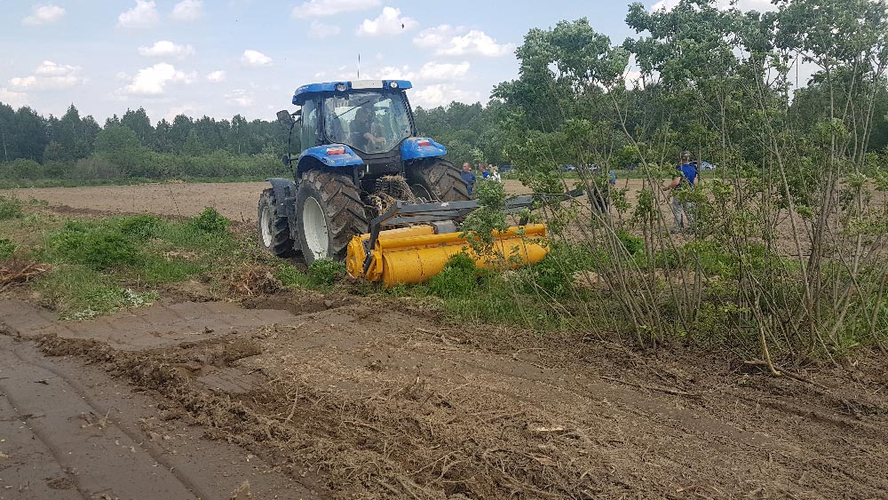 MeriCrusher mulcher land clearing