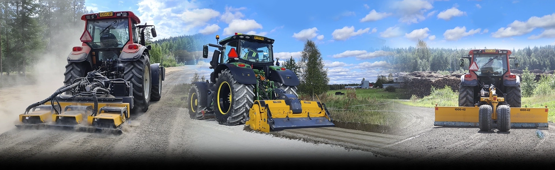 MeriRoad equipment for road maintenance